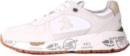 PREMIATA Lage Sneakers Dames Mase-d Maat: 40 Materiaal: Suède Kleur: Wit - Foto 10