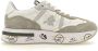 Premiata Lichtgrijze Suède Sneakers Cassie Multicolor Dames - Thumbnail 15