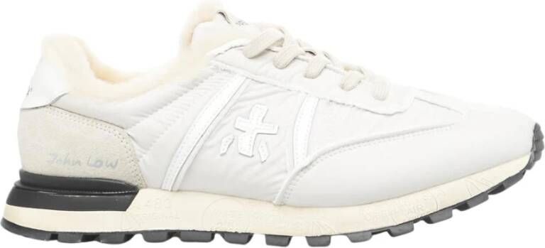 Premiata Stijlvolle witte leren sneakers Aw23 White Dames