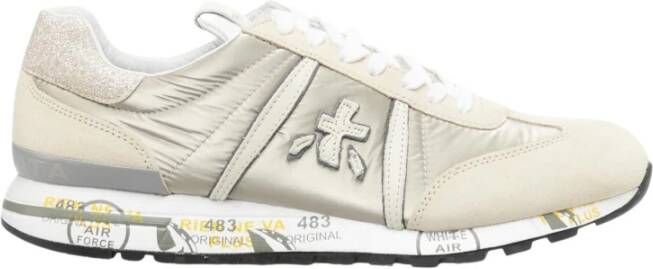 Premiata Stijlvolle Beige Sneakers voor Beige