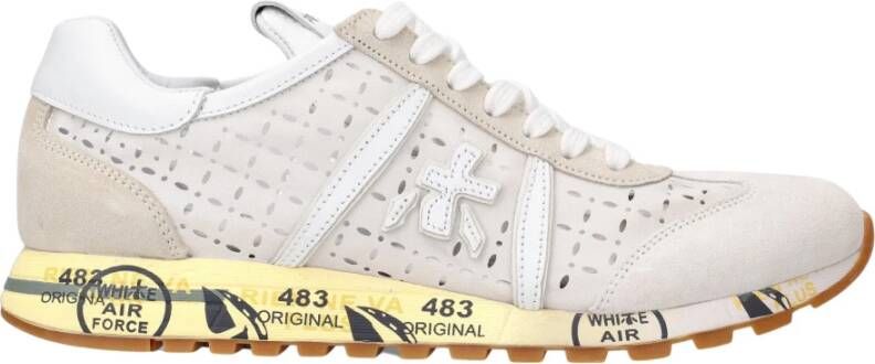 Premiata Beige Sneakers LucyD 6225 Verhoog je stijl Beige Dames