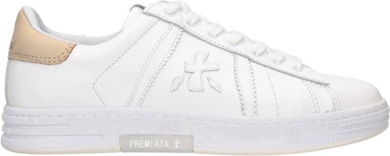 Premiata Tijdloze stijl en uitzonderlijke kwaliteit sneakers White Dames