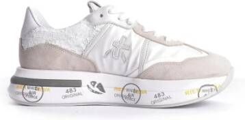 Premiata Retro-Innovatieve Sneakers White Dames