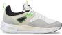 Puma Trc Blaze The Triangle White-Nimbus Cloud-Green Glare - Thumbnail 1