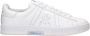 Premiata Witte leren sneakers met verwijderbare binnenzool White Heren - Thumbnail 1