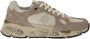 Premiata Crème Sneakers met Suède Details Beige Heren - Thumbnail 1