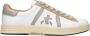 Premiata Tijdloze leren sneakers met kleurrijke details White Heren - Thumbnail 1