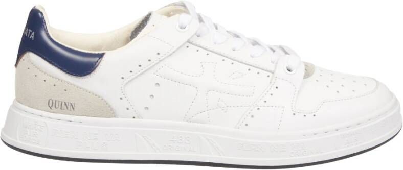 Premiata Blauwe Tallobne Stijlvolle Schoenen White Heren