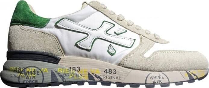 Premiata Leer.4 Sneakers Stijlvolle en duurzame schoenen voor mannen White Heren - Foto 4