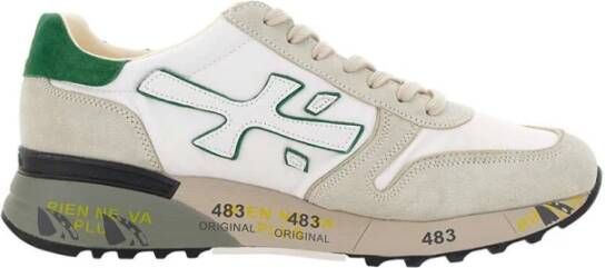 Premiata Leer.4 Sneakers Stijlvolle en duurzame schoenen voor mannen White Heren - Foto 5