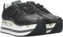 Premiata Beth sneakers met plateauzool Zwart - Thumbnail 14