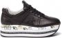 Premiata Beth sneakers met plateauzool Zwart - Thumbnail 1