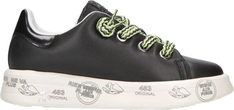 Premiata Low-Top Sneakers Belle 6550 Sneakers in zwart