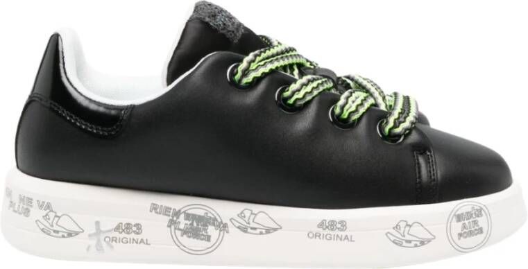 Premiata Low-Top Sneakers Belle 6550 Sneakers in zwart