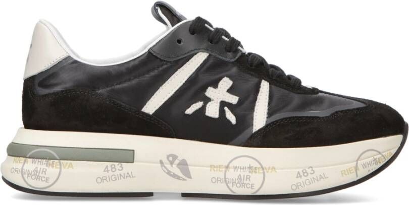 Premiata Stijlvolle Cassie 6471 Schoenen Zwart Heren