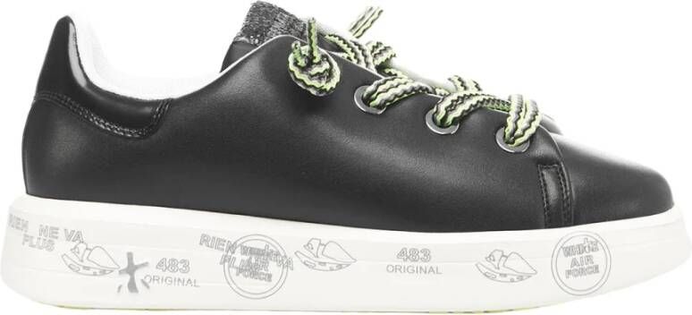 Premiata Low-Top Sneakers Belle 6550 Sneakers in zwart