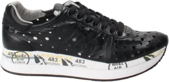 Premiata Stijlvolle Conny Sneakers voor Dames Black Dames