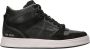 Premiata Midquinn 6022 Zwarte Leren Basketbalsneakers Black Heren - Thumbnail 3