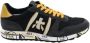 Premiata Heren Eric Zwart Geel Contrast Sneakers Black Heren - Thumbnail 14