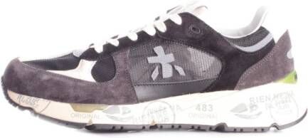 Premiata Stijlvolle zwarte platte schoenen voor heren Black Heren - Foto 4