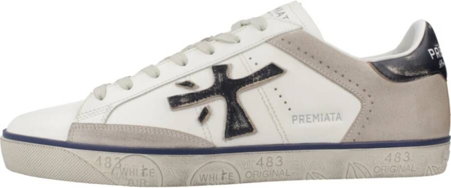 Premiata Sportieve Sneakers voor Actieve Levensstijl White Heren