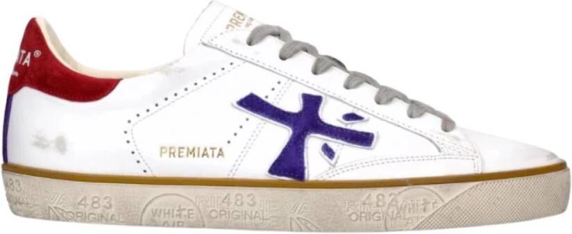 Premiata Steven Sneakers Verhoog je spel White Heren