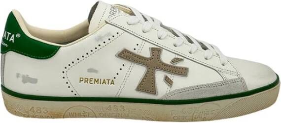 Premiata Steven Witte Sneaker Vintage Stijl