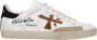 Premiata Leren sneakers met gehamerd effect en luipaardprint detail Multicolor - Thumbnail 1