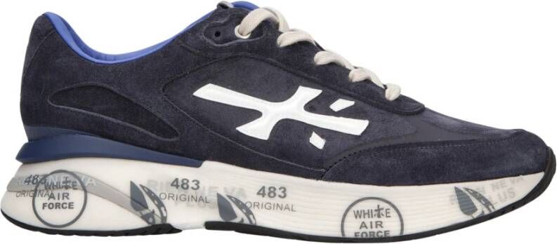 Premiata Stijlvolle hardloopschoenen Blue Heren
