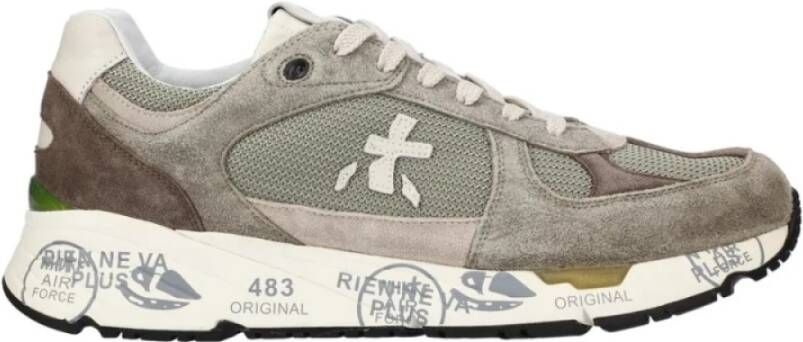 PREMIATA Lage Sneakers Heren Mase Maat: 42 Materiaal: Suède Kleur: Groen