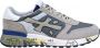 Premiata Stijlvolle Mick Canvas Nylon Sneakers in Grijze Contrasten Gray Heren - Thumbnail 17