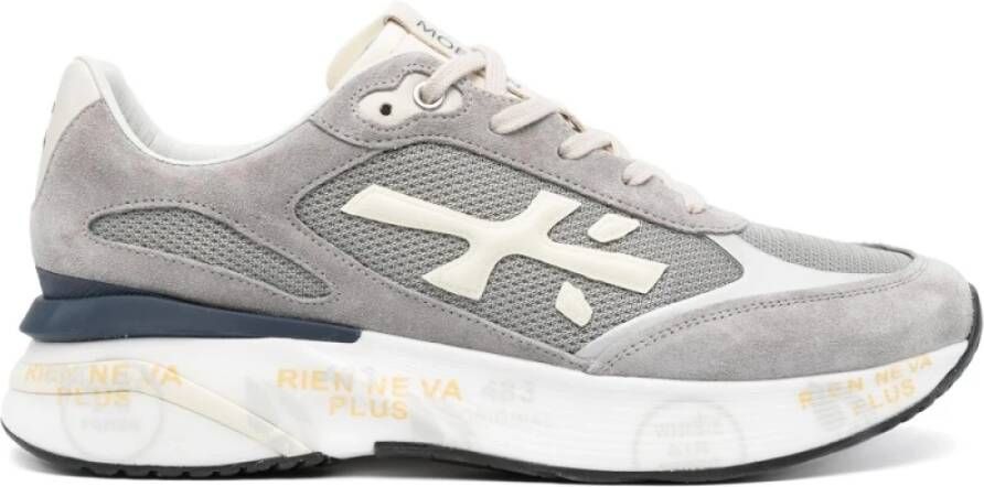 Premiata Stijlvolle Moerun Sneakers Gray Heren