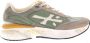 PREMIATA Lage Sneakers Heren Moerun Maat: 46 Materiaal: Suède Kleur: Groen - Thumbnail 1