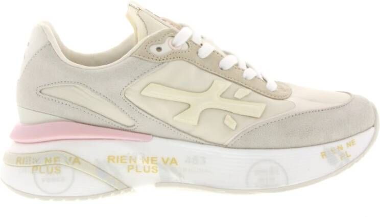 Premiata Stijlvolle Beige Sneakers Multicolor Dames