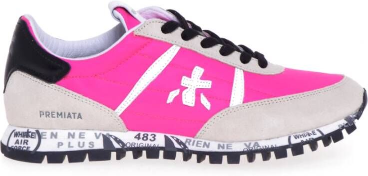 Premiata Stijlvolle Seand 5631 Sneakers Pink Dames