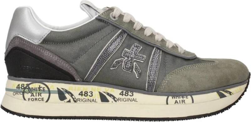 Premiata Stijlvolle Sneaker met 100% samenstelling Gray Dames