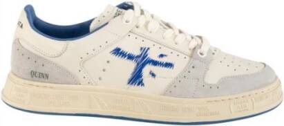Premiata Gebarsten Effect Sneakers White Heren