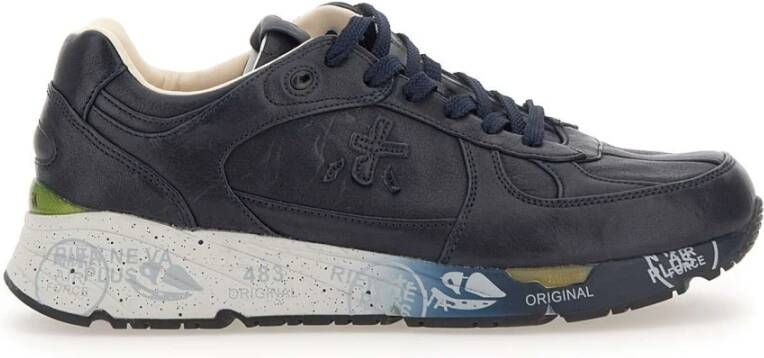 Premiata Stijlvolle Sneakers Blue Heren