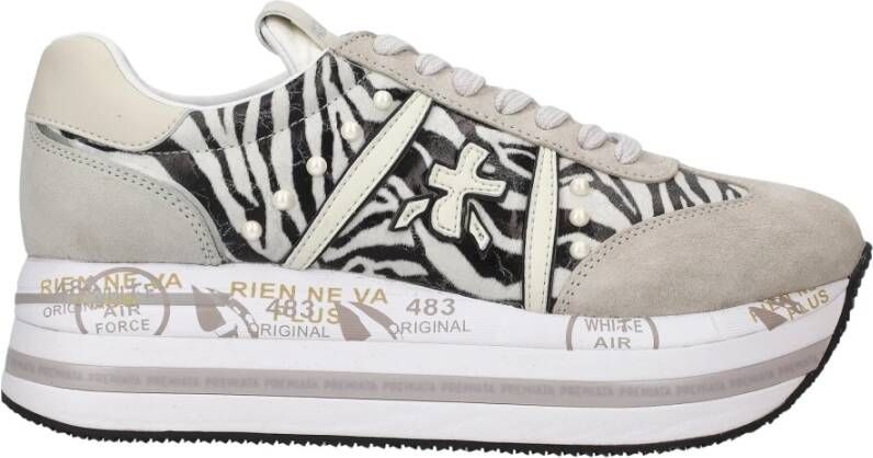 Premiata Stijlvolle Sneakers voor Dagelijks Gebruik Multicolor Dames - Foto 3