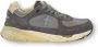 Premiata Sneakers van suède met technische stofinzetten Gray Heren - Thumbnail 12