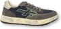 Premiata Blauwe platte schoenen met versleten effect Multicolor Heren - Thumbnail 21