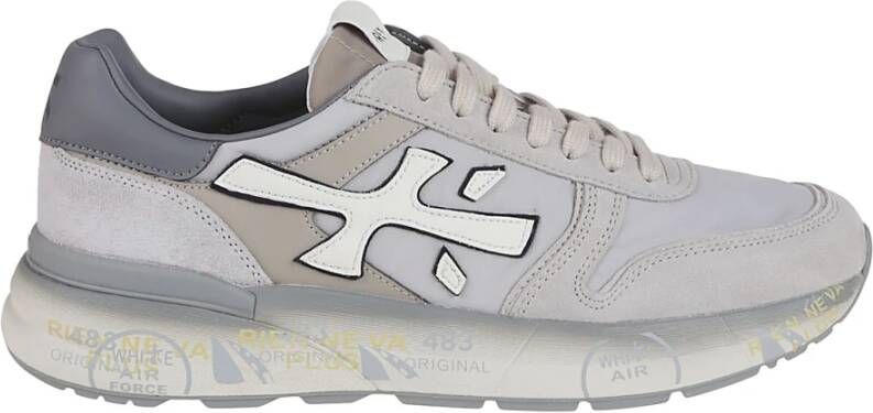 Premiata Stijlvolle Sneakers voor Mannen Gray Heren
