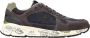 Premiata Bruin Blauwe Sneakers Stijlvol en Comfortabel Brown Heren - Thumbnail 1