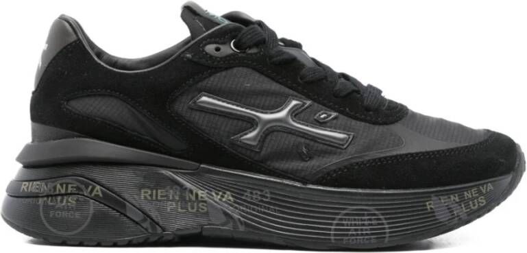 Premiata Stijlvolle zwarte sneakers voor vrouwen