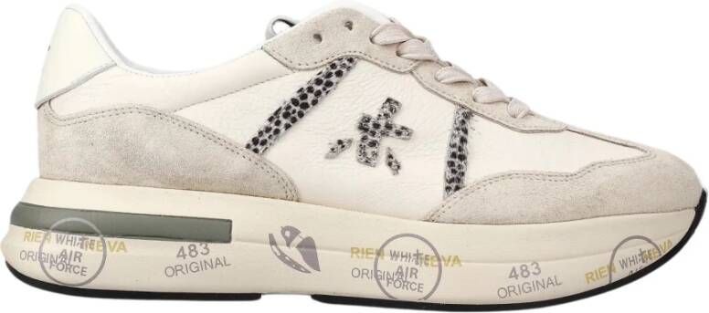 Premiata Suede en stof Cassie sneakers