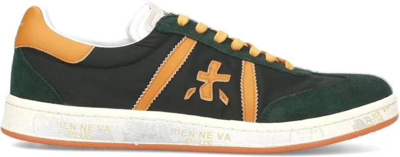 Premiata Suède en Stoffen Sneakers