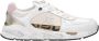 Premiata Leren en Technische Stofsneakers White Dames - Thumbnail 16