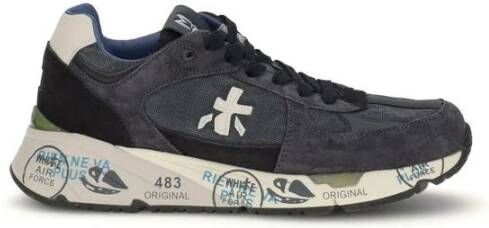 Premiata Suède Sneakers met Geperforeerd Detail