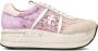 Premiata Suède Vetersneakers Multicolor Dames - Thumbnail 12