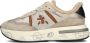 PREMIATA Lage Sneakers Dames Cassie Maat: 40 Materiaal: Suède Kleur: Beige - Thumbnail 1